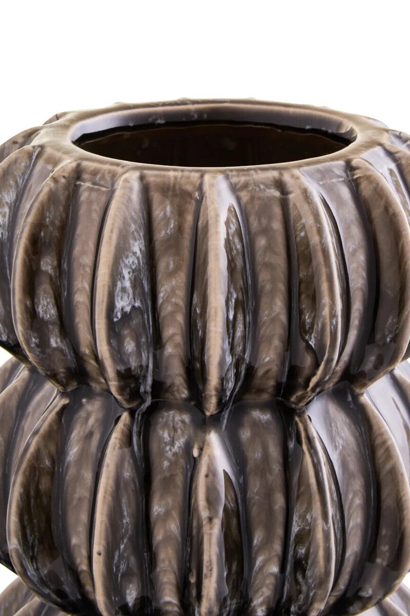 Kondo Grey Bubble Vase