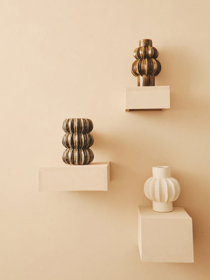 Kondo Cream Bubble Vase