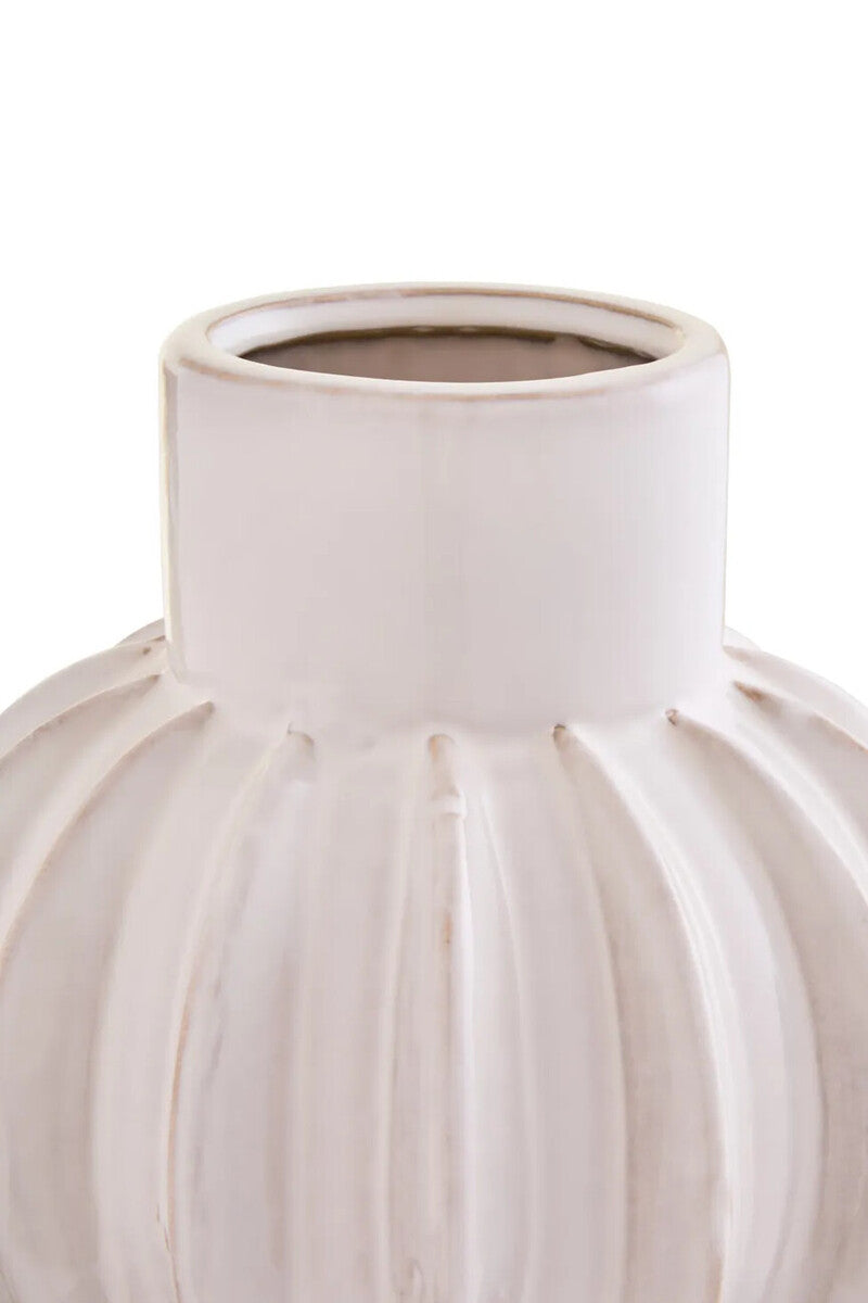 Kondo Cream Bubble Vase