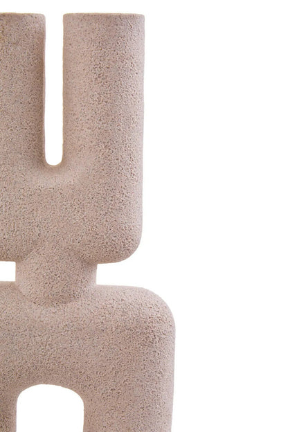 Broc Small Sandstone Effect Sculptured Vase