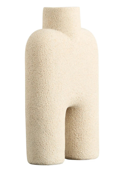 Broc Large Sandstone Effect Sculptured Vase