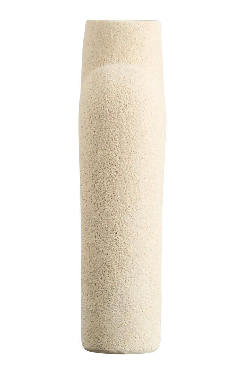 Broc Large Sandstone Effect Sculptured Vase