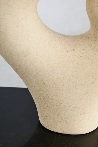 Broc Sandstone Effect Sculptural Vase