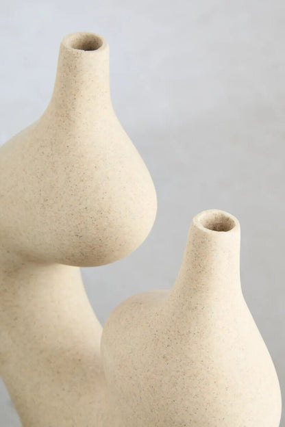 Broc Sandstone Effect Sculptural Vase