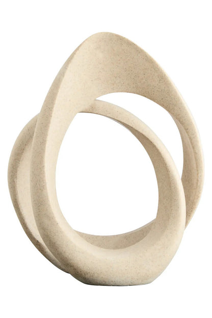 Broc Sandstone Effect Loop Sculpture