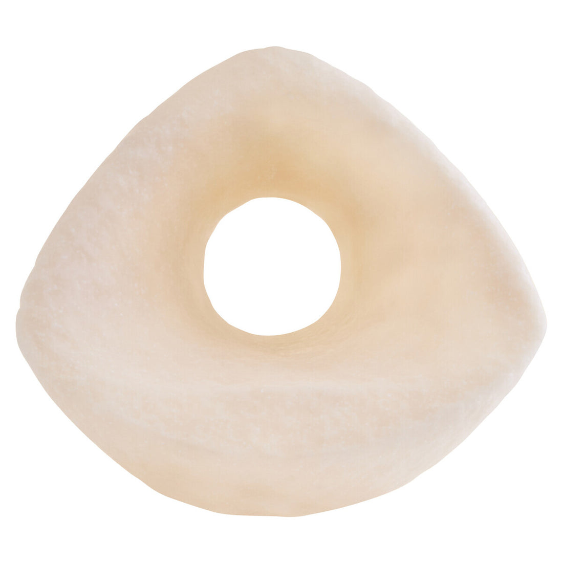 Broc Cream Textured Geometric Sculpture