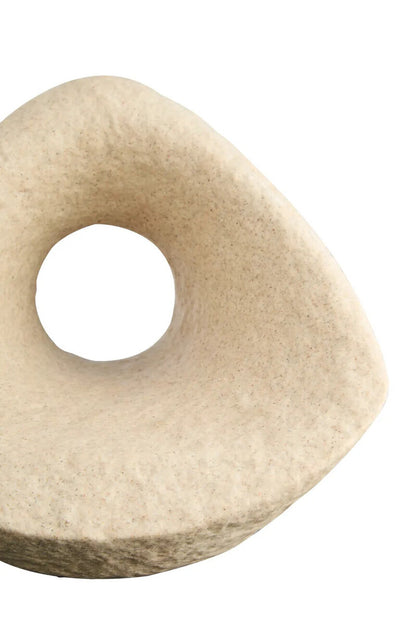 Broc Sandstone Effect Geometric Sculpture