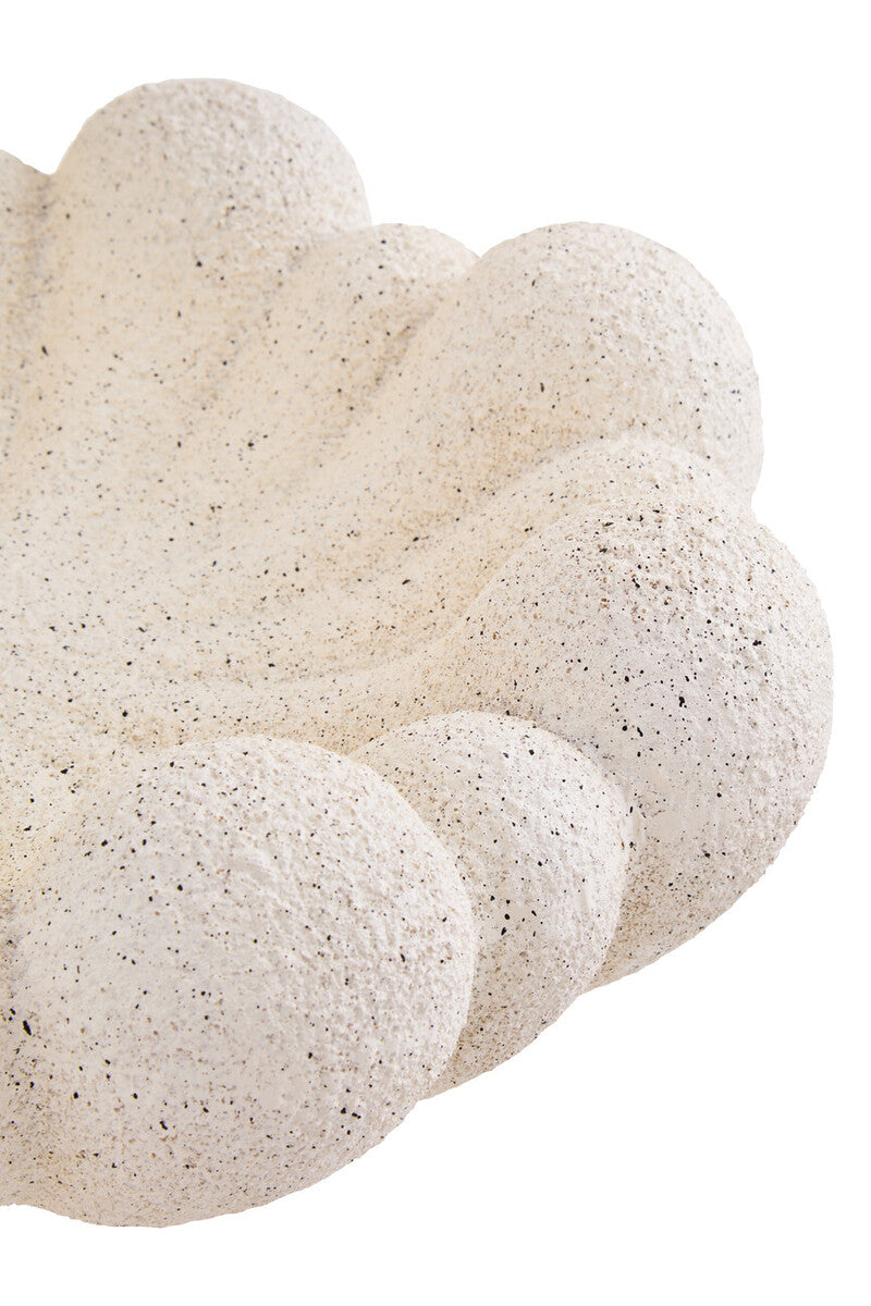 Broc Cream Bubble Design Bowl