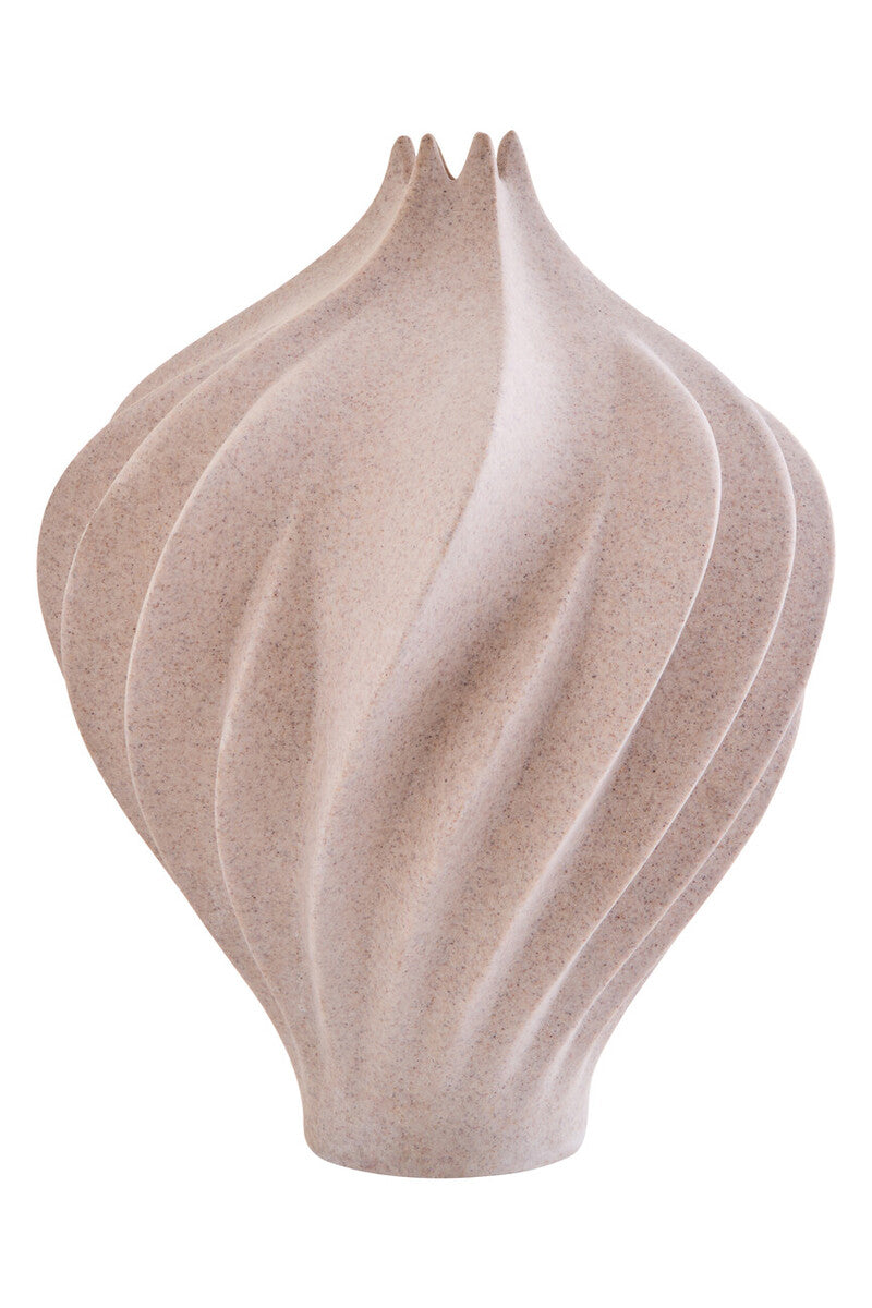 Broc Small Sandstone Effect Organic Vase
