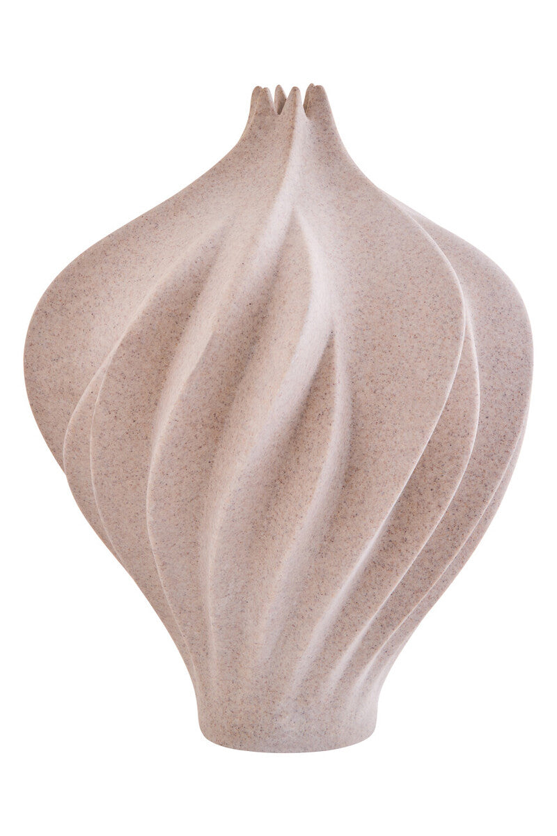 Broc Small Sandstone Effect Organic Vase