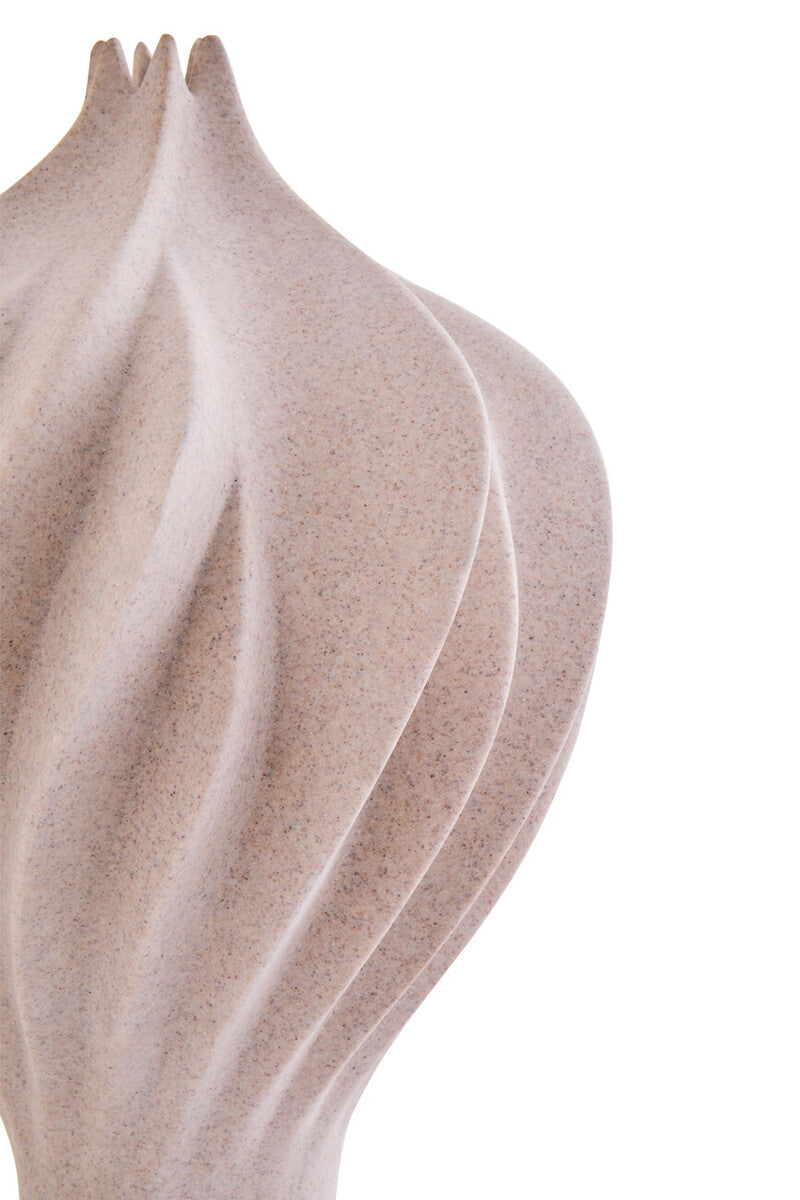 Broc Small Sandstone Effect Organic Vase