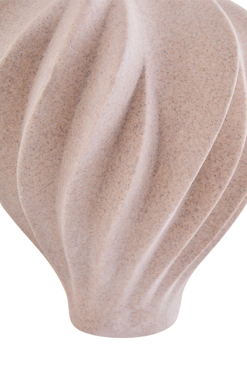 Broc Small Sandstone Effect Organic Vase