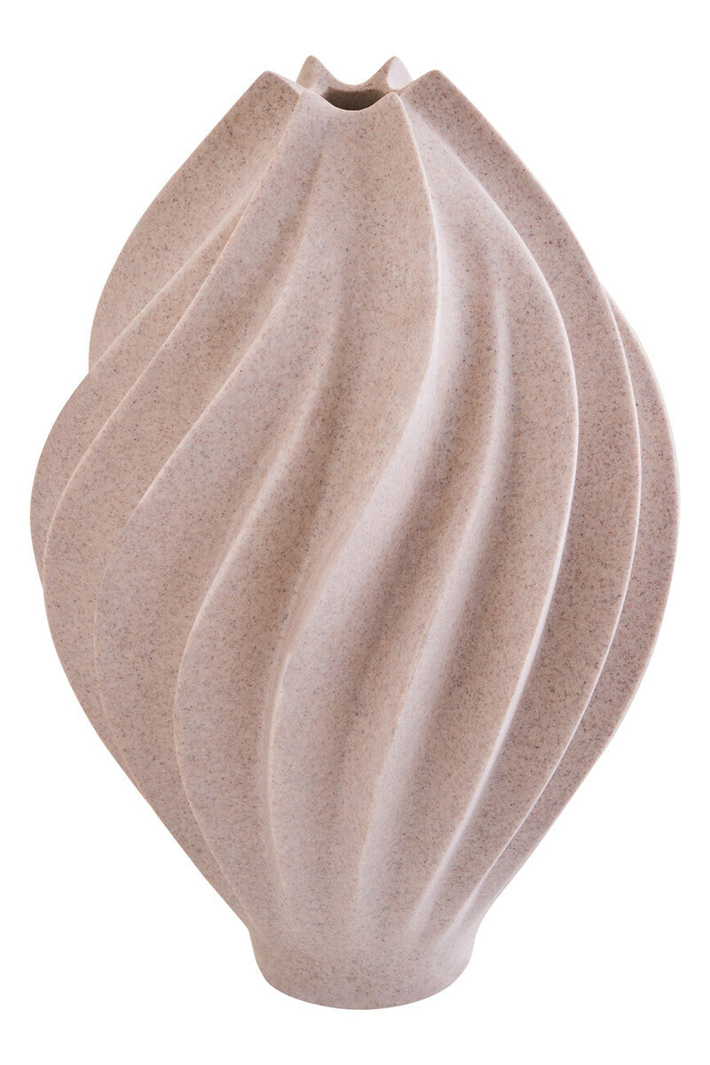 Broc Large Sandstone Effect Organic Vase