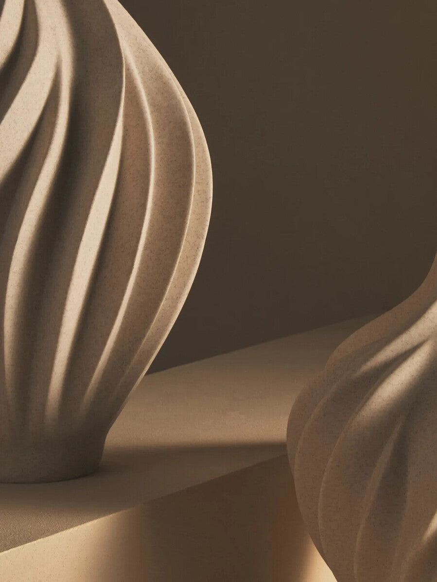 Broc Large Sandstone Effect Organic Vase