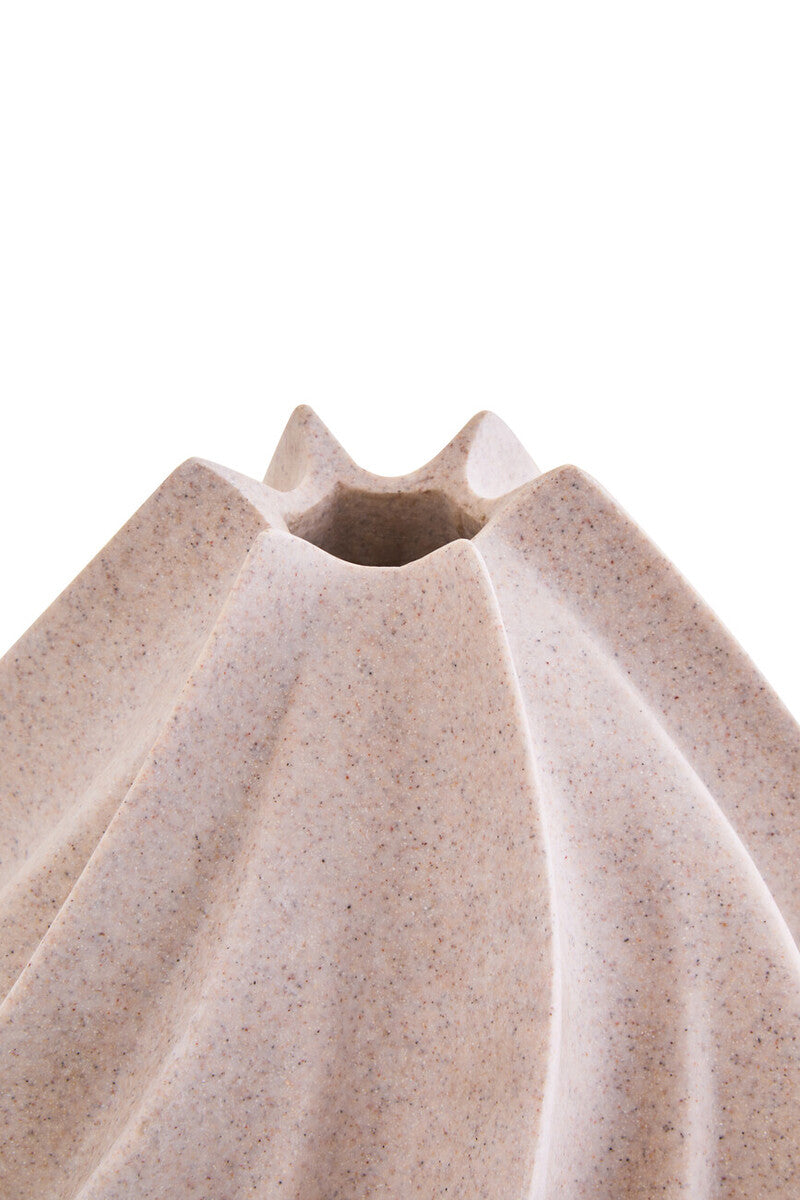 Broc Large Sandstone Effect Organic Vase
