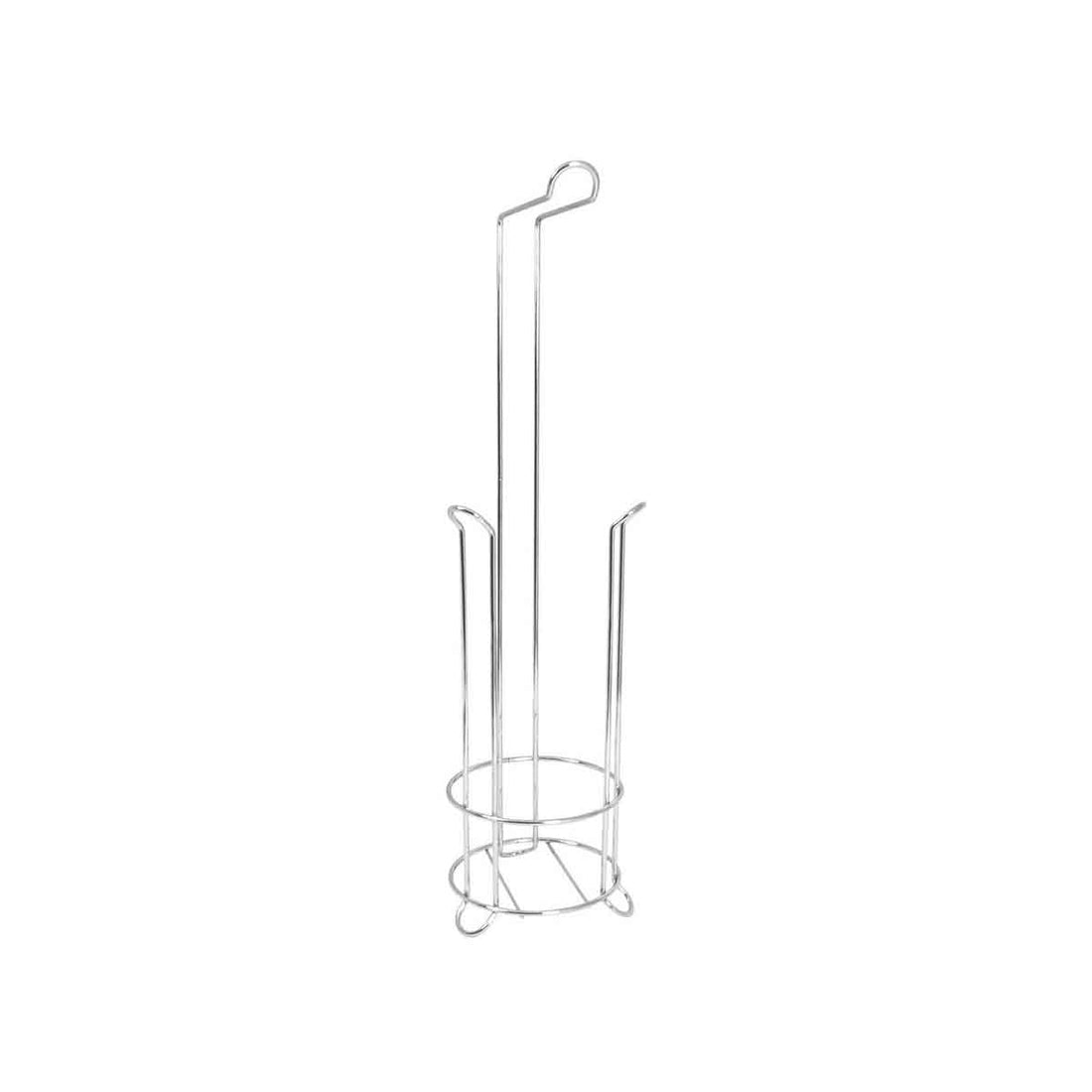 Chrome Bathroom Set Wire Toilet Roll Storer