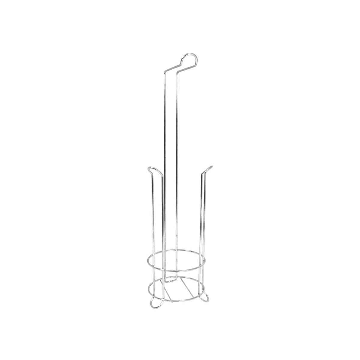 Chrome Bathroom Set Wire Toilet Roll Storer