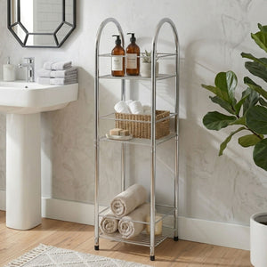 3 Tier Chrome Storage Stand | Dara