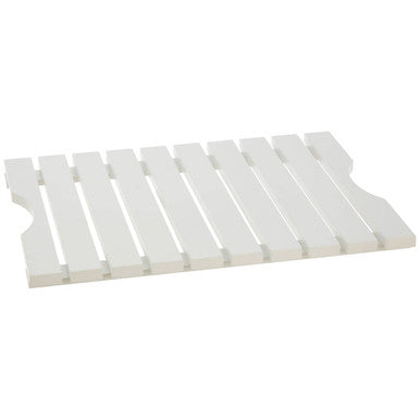 Portland White Wood Slatted Duckboard