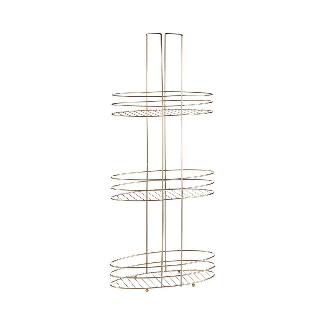 Dara 3 Tier Gold Plated Storage Rack