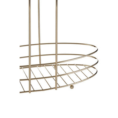 Dara 3 Tier Gold Plated Storage Rack