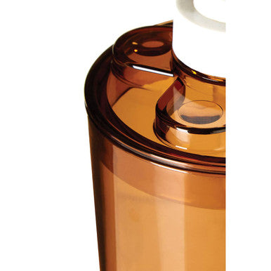 Opacity Smoke Brown Plastic Lotion Dispenser
