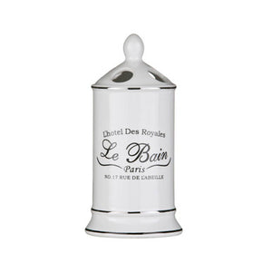 White Ceramic Toothbrush Holder | Le Bain