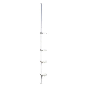 Linnea Telescopic Storage 4 Tier Corner Shelf