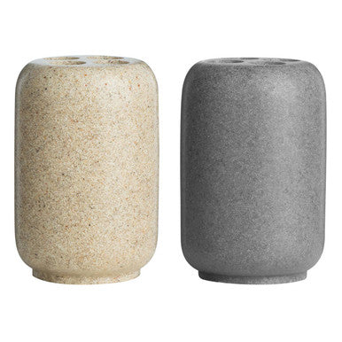 Canyon Grey Stone Toothbrush Holder