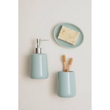Moon Pale Blue 3Pc Bathroom Set