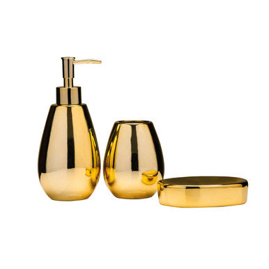 Magpie Dolomite Gold 3Pc Bathroom Set - image 8
