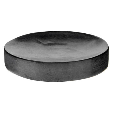 Kamal Dark Grey Marble Effect Soap Dish