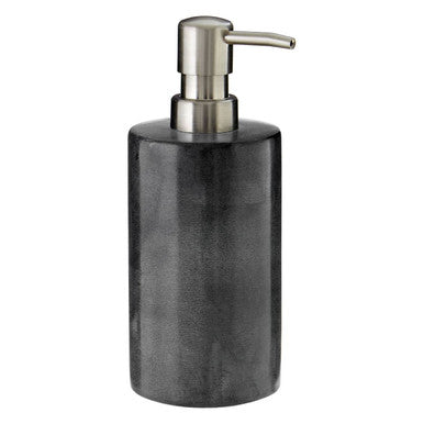Kamal Dark Grey Marble Effect Lotion Dispenser - image 3