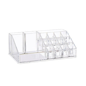 Beauty 16 Compartment Clear Cosmetics Organiser