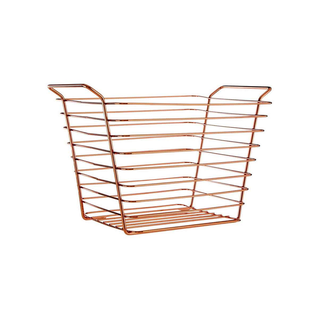 Shine Large Gold Finish Wire Basket
