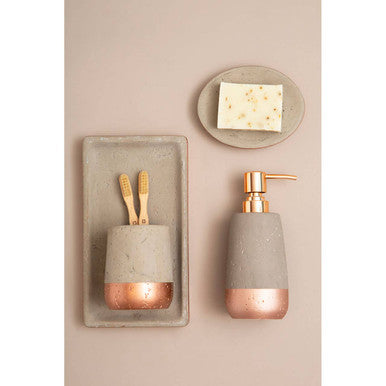 Neptune Concrete Effect Lotion Dispenser