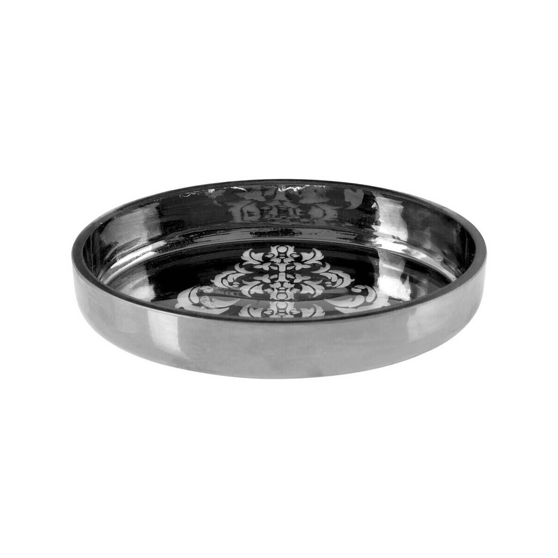 Elissa Silver Oval Soap Dish