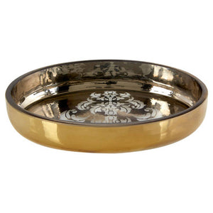 Elissa Oval Gold Soap Dish