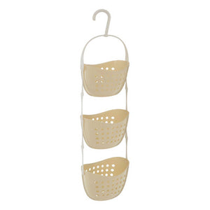 Dara 3 Tier Cream Shower Caddy