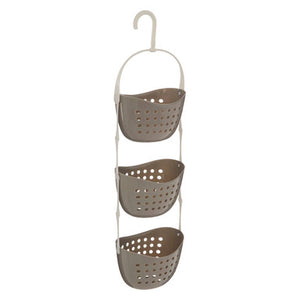 Dara 3 Tier Grey Shower Caddy