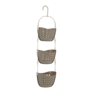 Dara 3 Tier Grey Shower Caddy