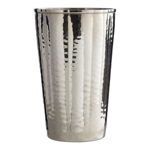Hammered Bathroom Nickel Finish Tumbler | Vaco