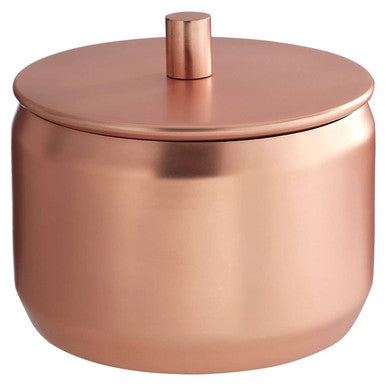 Madison Shine Copper Finish Storage Canister