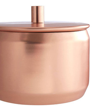 Madison Shine Copper Finish Storage Canister