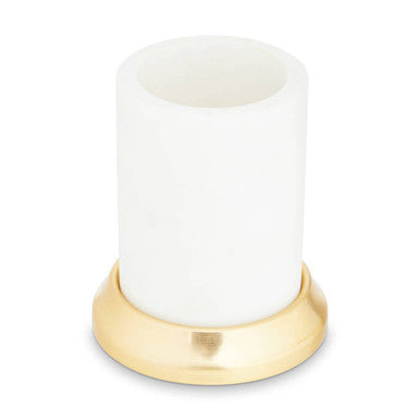 Mako White Marble Tumbler