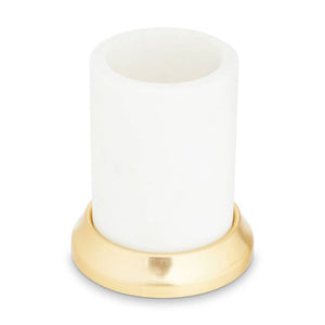 Mako White Marble Tumbler