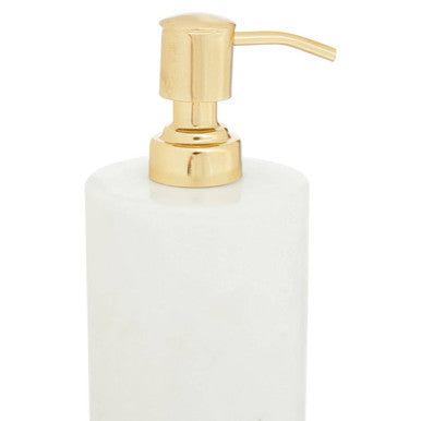 Mako White Marble Lotion Dispenser - image 4