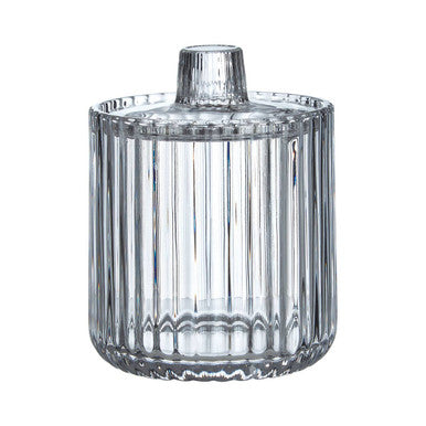 Ticino Brittany Clear Glass Storage Jar