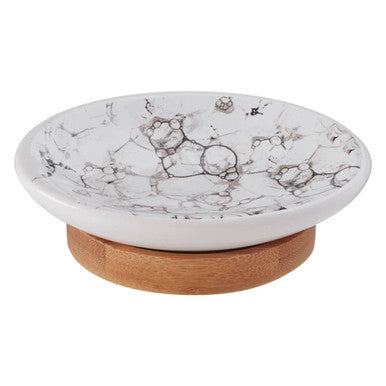 Earth 3 Piece Marble Print Bathroom Set - image 5