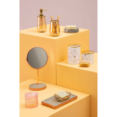 Bosco Grey Marble and Gold Soap Dish - image 5